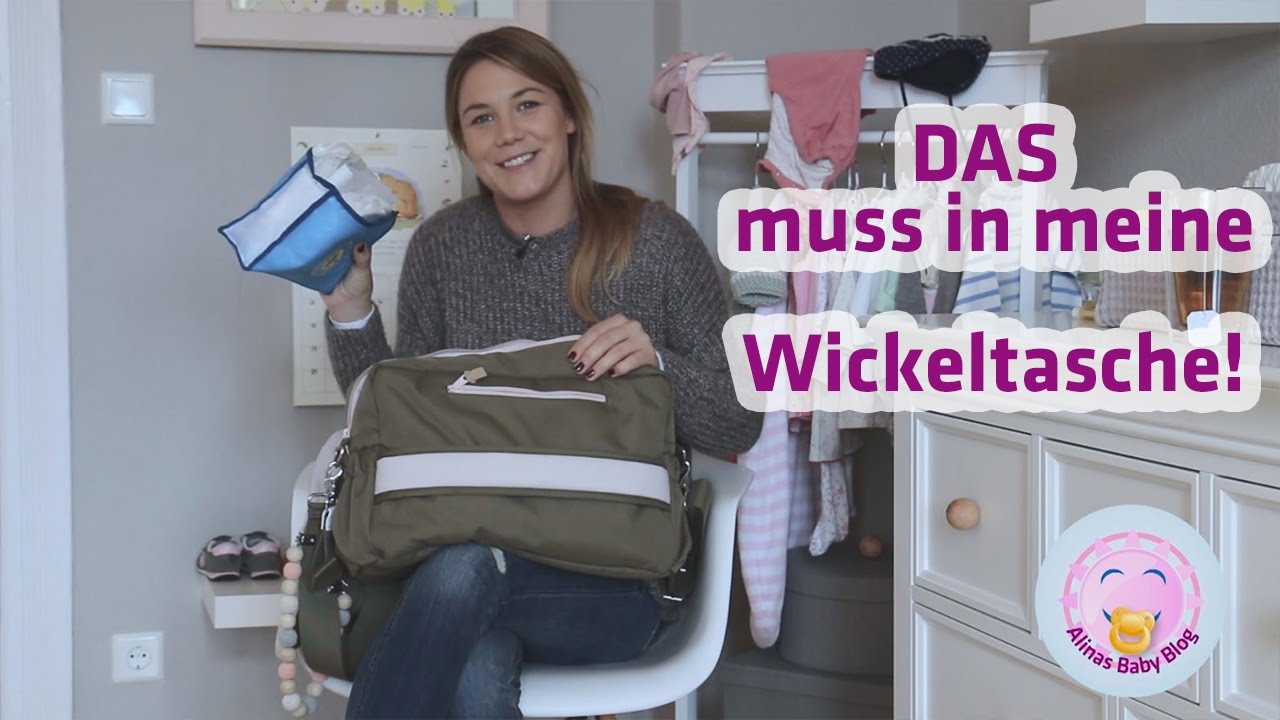 Was muss in die Wickeltasche? | ALINA´S BABY BLOG