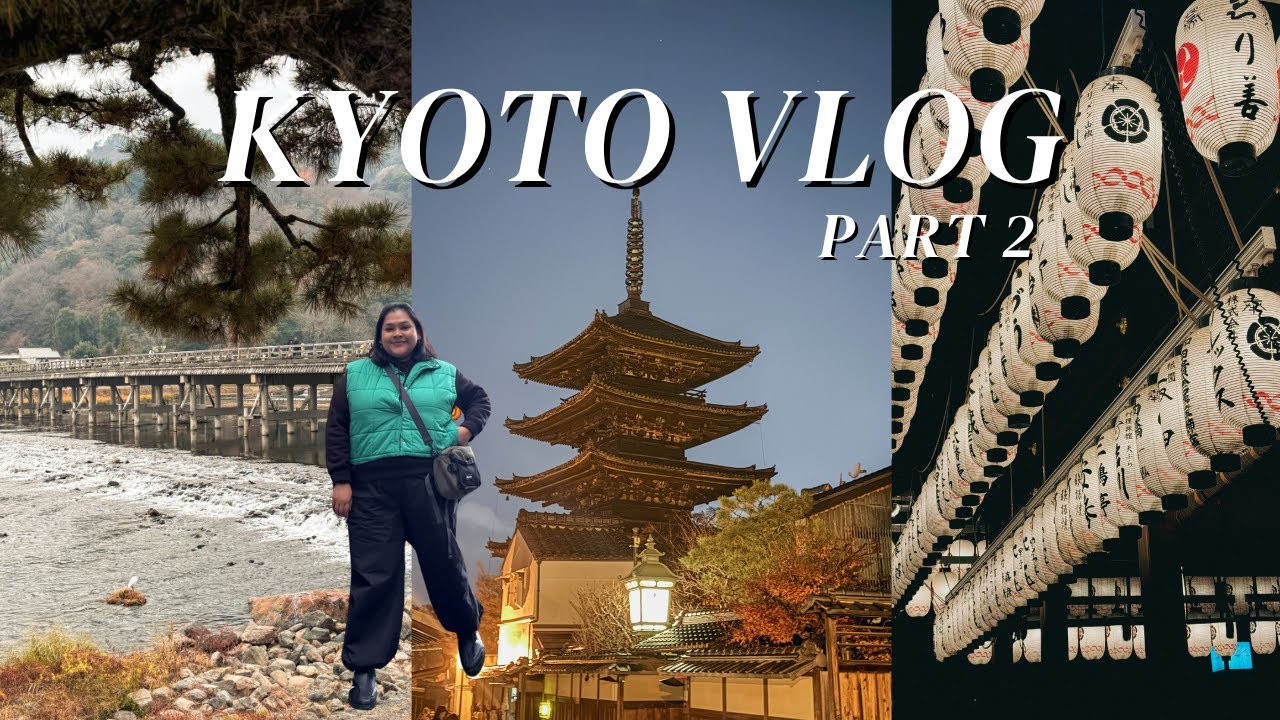 JAPAN Vlog | Exploring Arashiyama Hidden Gems, Yasaka Shire and Ninenzeka |Ep. 2