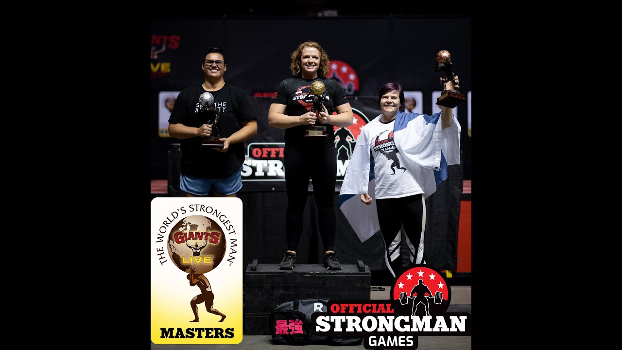 World's Strongest Woman - Masters (40+) 2019 | Official Strongman Games