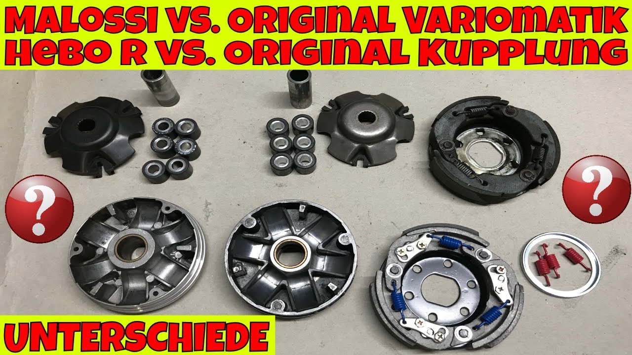 [FAQ] Unterschiede von Racing Variomatik + Kupplung zu Original Variomatik + Kupplung
