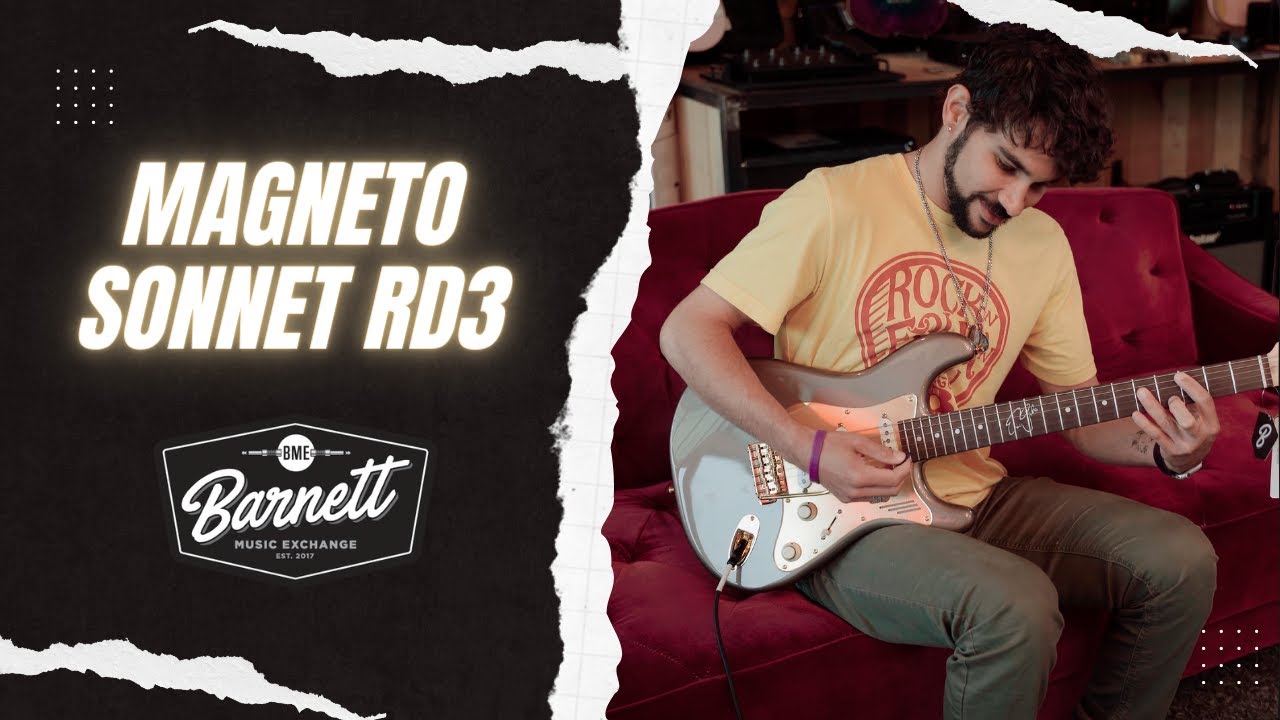 Magneto Guitars x Eric Gales Sonnet Rawdawg RD3 Demo! | Barnett Music Exchange