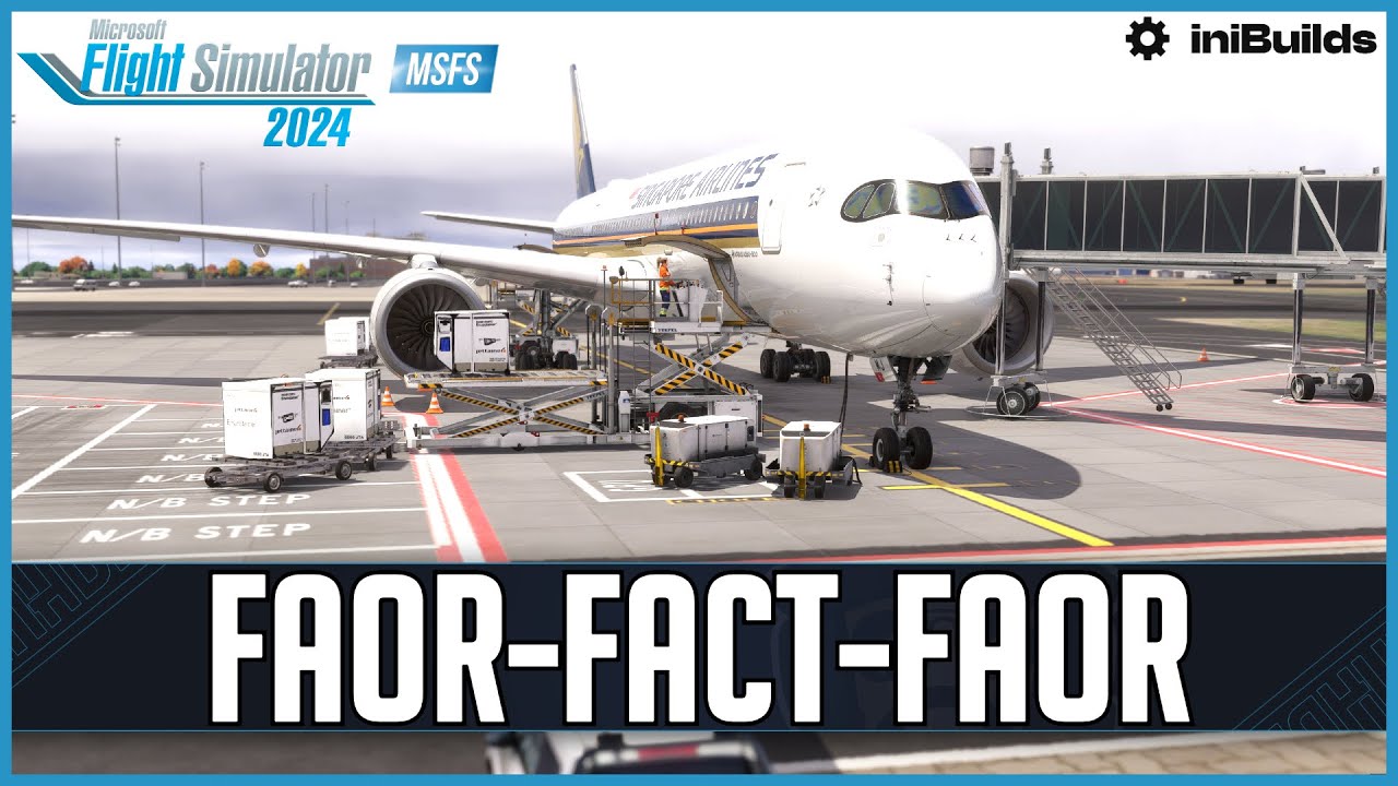 iniBuilds A350 for MSFS2024 | Real World Singapore OPS | Johannesburg - Cape Town | VATSIM