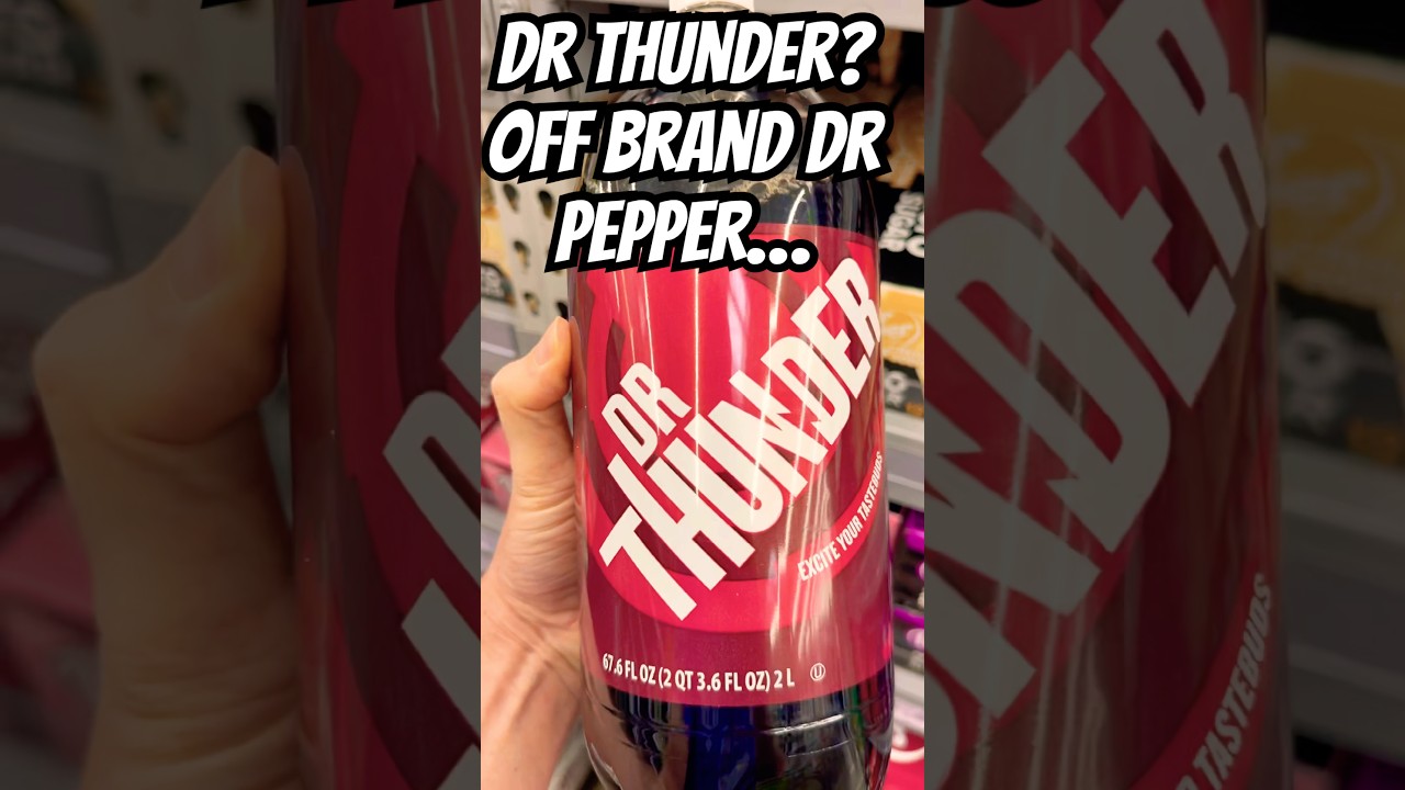 Доктор Гром 👀 #газировкапоп #газировка #drpepper #walmart #2025 #гром #kpop