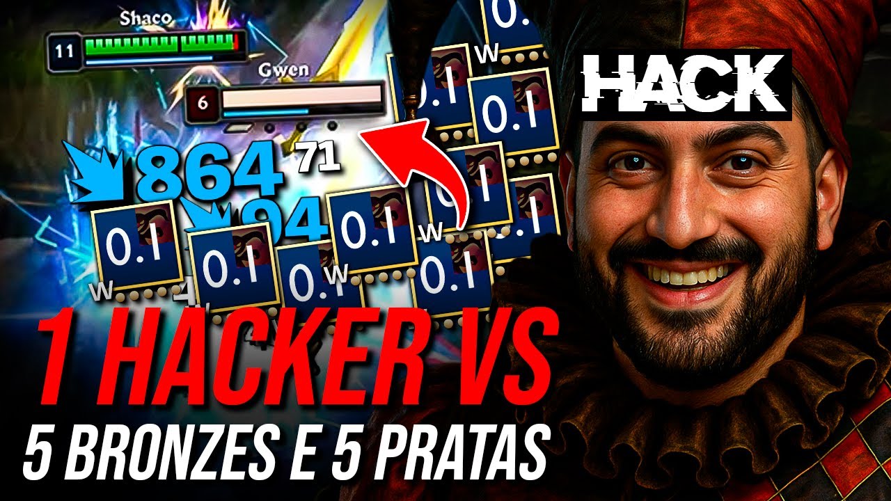 RODIL DE HACK VS 5 BRONZES E 5 PRATAS!