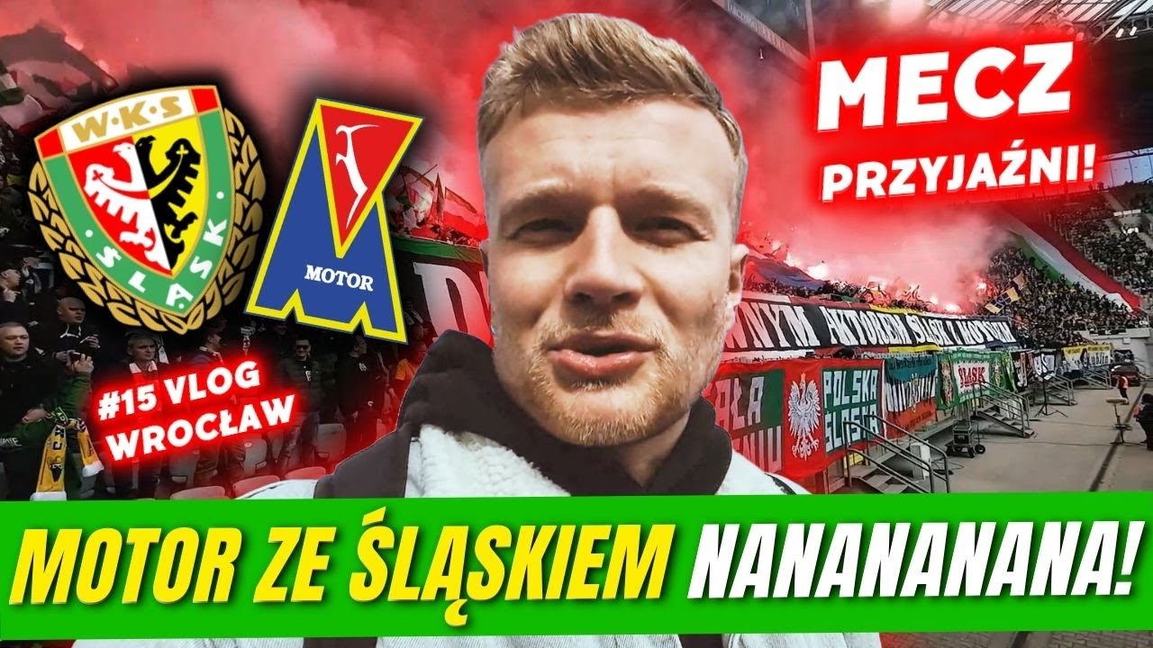 VLOG | ŚLĄSK WROCŁAW 1:1 MOTOR LUBLIN! MECZ PRZYJAŹNI, STADION, KIBICE, DOPING I SKLEPIK KLUBOWY