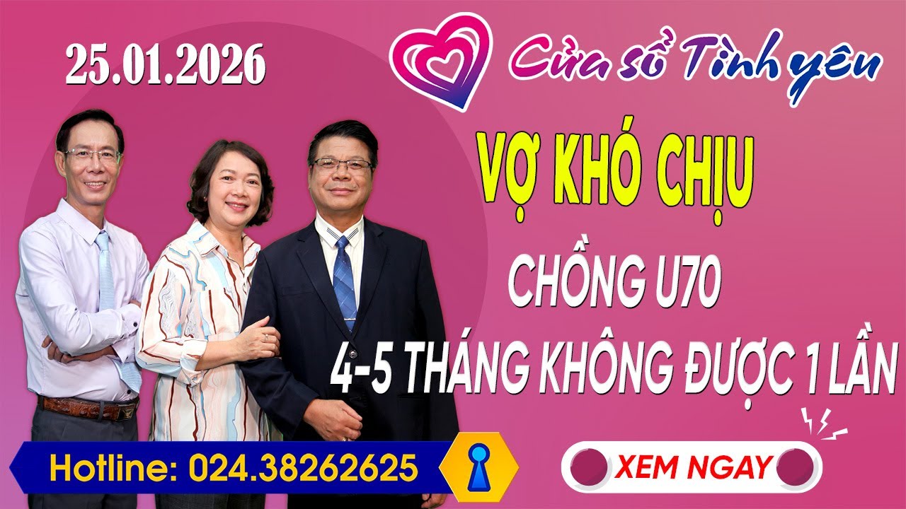 Nghe Cửa Sổ Tình Yêu Ngày 25/01/2026 | Tư Vấn Chuyên Thầm Kín | Đinh Đoàn, Hoàng Thúy Hải, Thành Văn