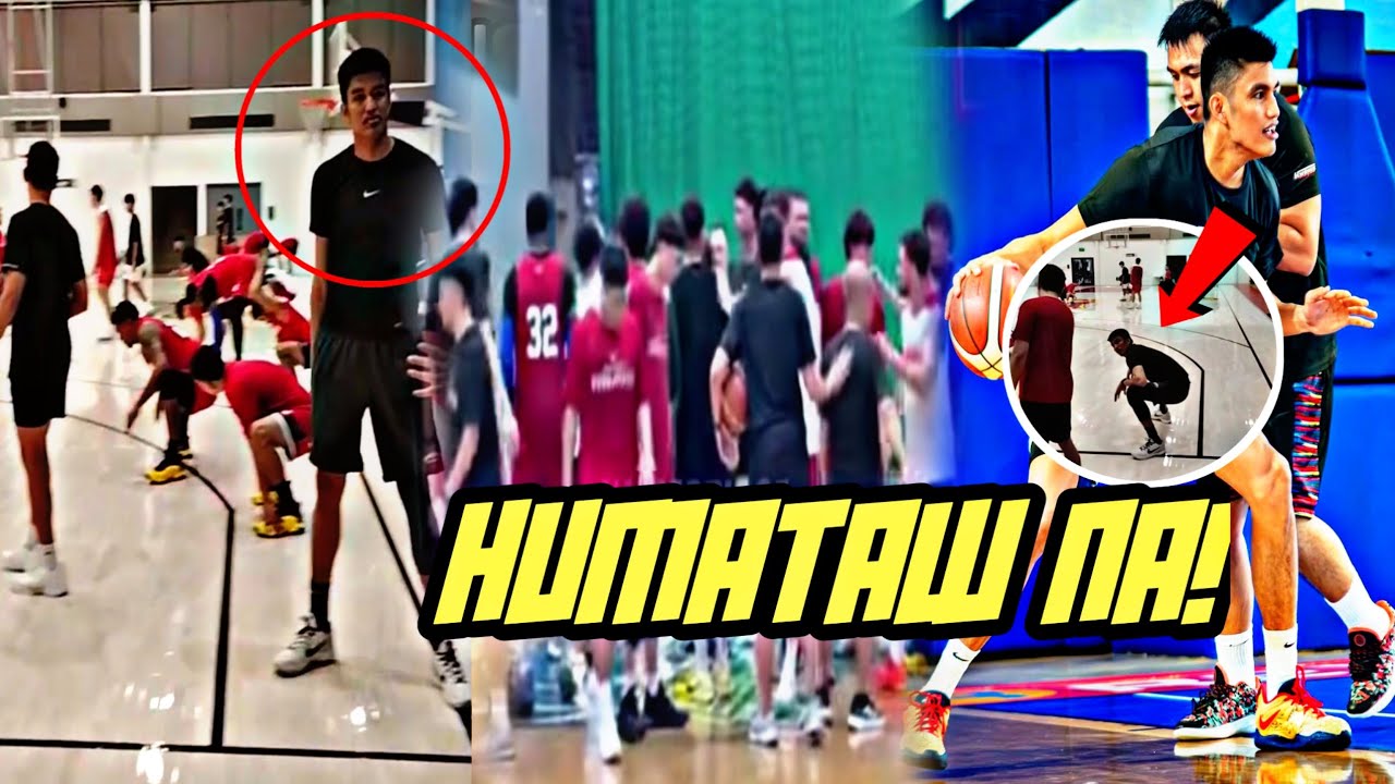 NAGPAKITANG GILAS AGAD SI KENMARK CARIÑO! KASAMA NA SA ENSAYO NG BRGY. GINEBRA. MAKAKALARO NAKAYA?