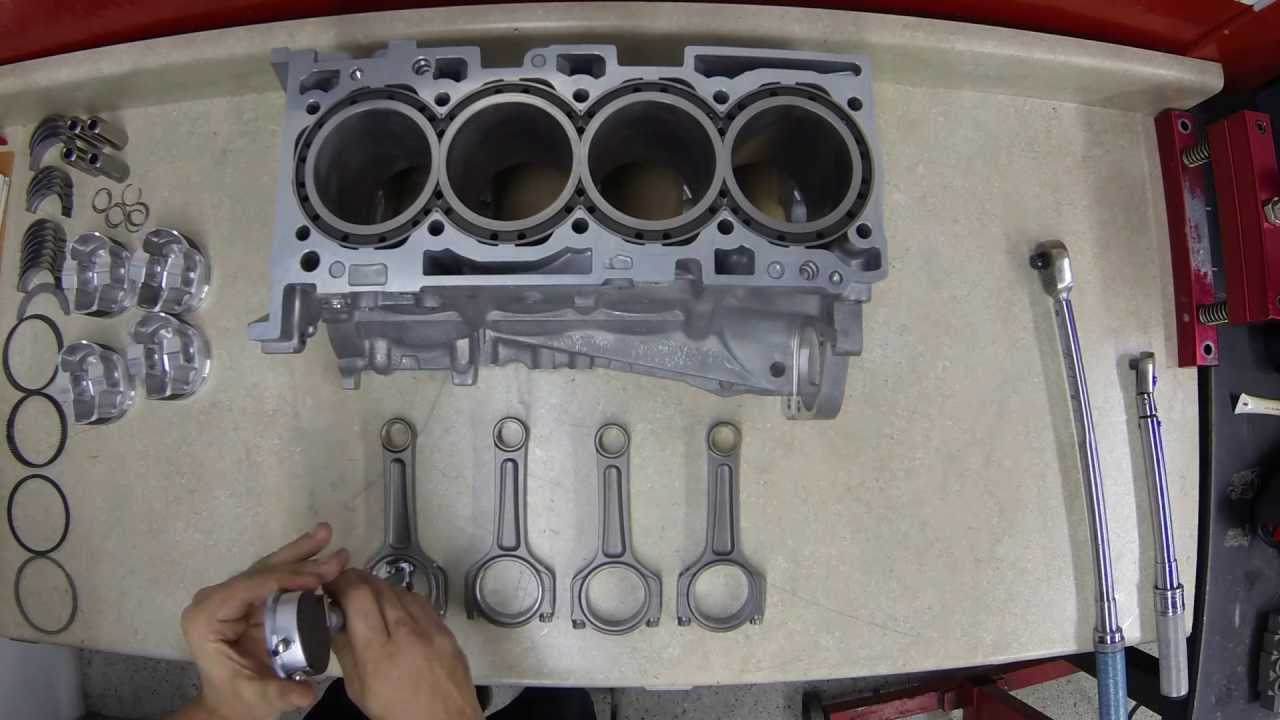 Ryan Gates 311RS 4B11 Engine Block Build Time-lapse