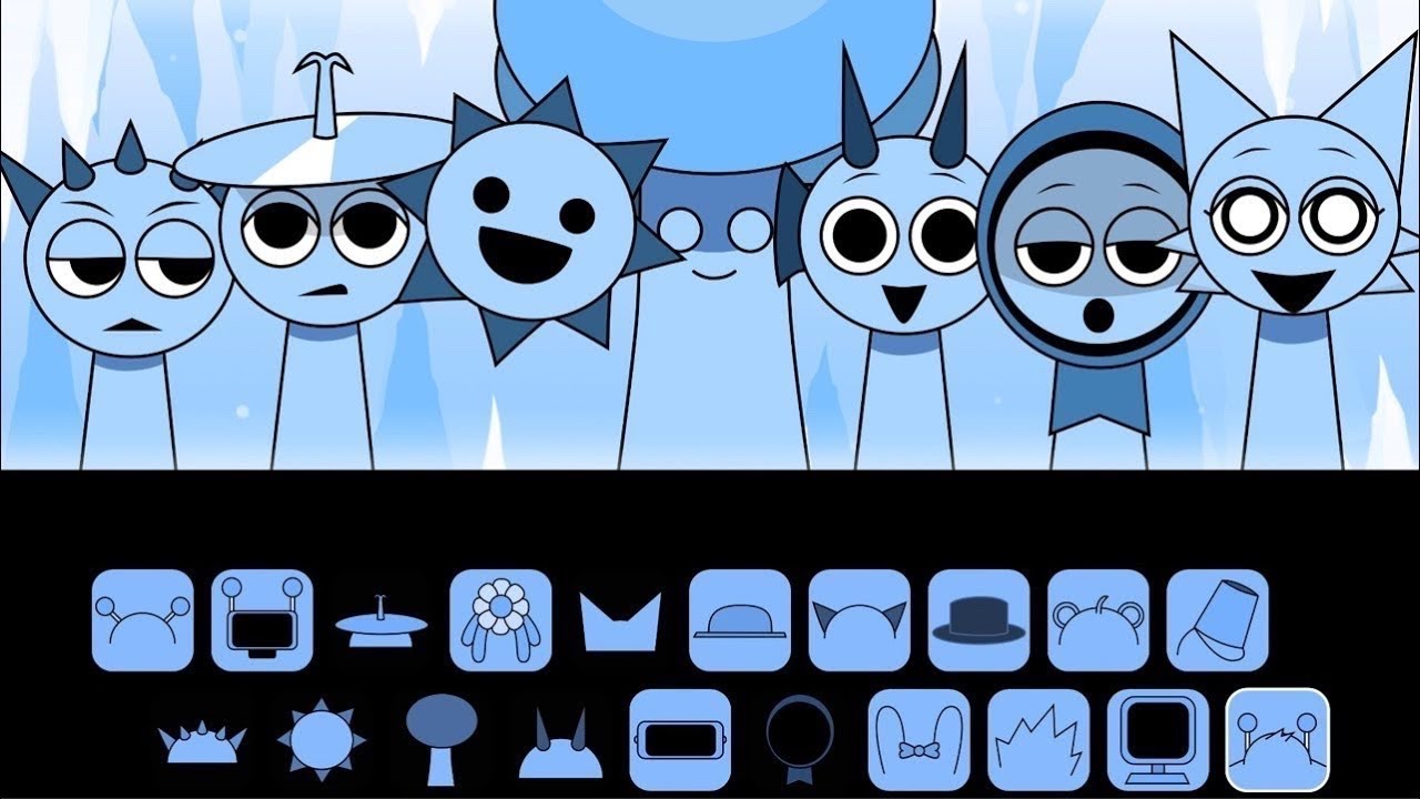 SPRUNKI : COOL AS A ICE ORIGINAL 2.0 AWESOME BEATS - SPRUNKI INCREDIBOX