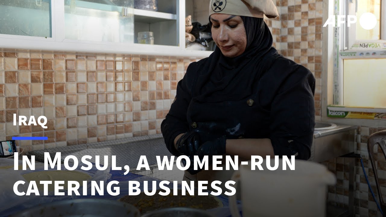 In war-scarred Iraqi city of Mosul, food business gives women independence | AFP