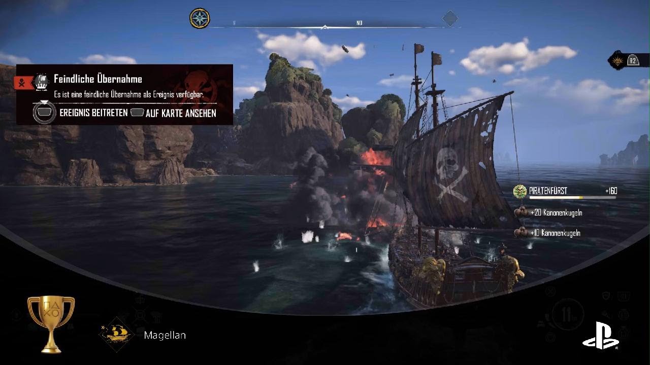 Skull and Bones - Troph&auml;e - Magellan