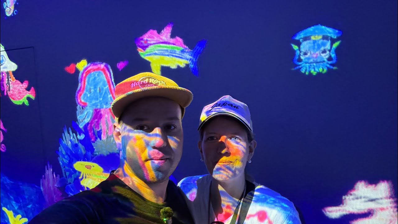 teamLab Borderless Tokyo ! Our last day in Japan 🇯🇵 