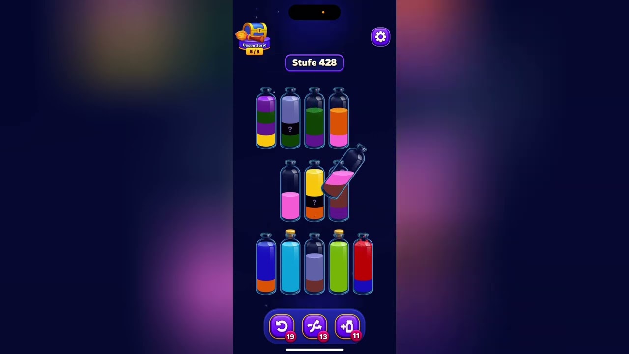 Magic Sort Level 428 Solution Walkthrough 
