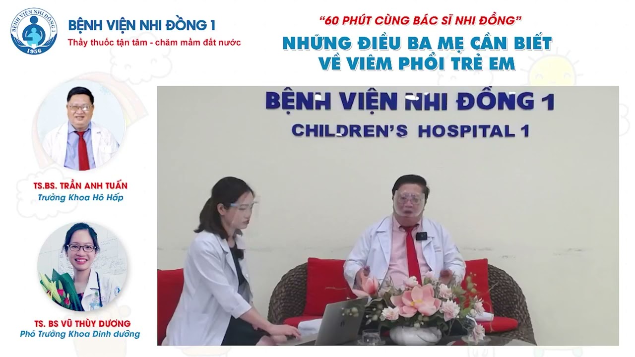 NHỮNG ĐIỀU BỐ MẸ CẦN BIẾT VỀ VIÊM PHỔI TRẺ EM