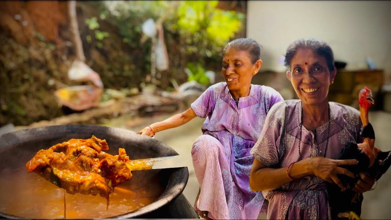 ನಾಟಿಕೋಳಿ ಪುಳಿಮುಂಚಿ | Chicken Pulimuchi | Village style Cooking #mangalore #kudla #chickencurry #tulu