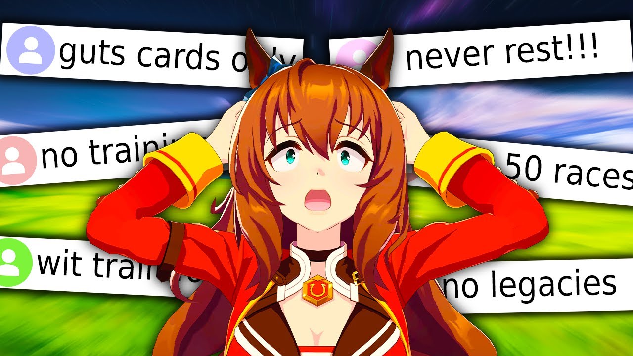 Я попробовала твои УЖАСНЫЕ идеи Umamusume...