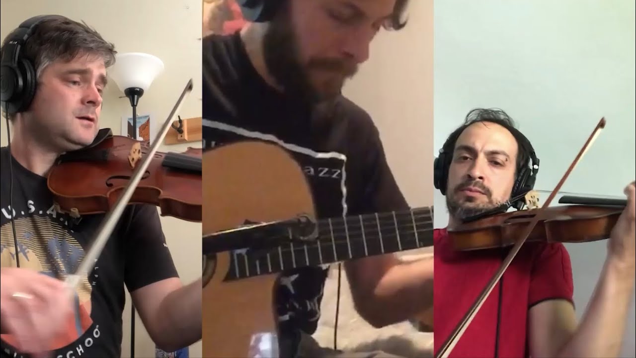 Bach Double Concerto GYPSY JAZZ: Grappelli - South - Reinhardt 1937 Version