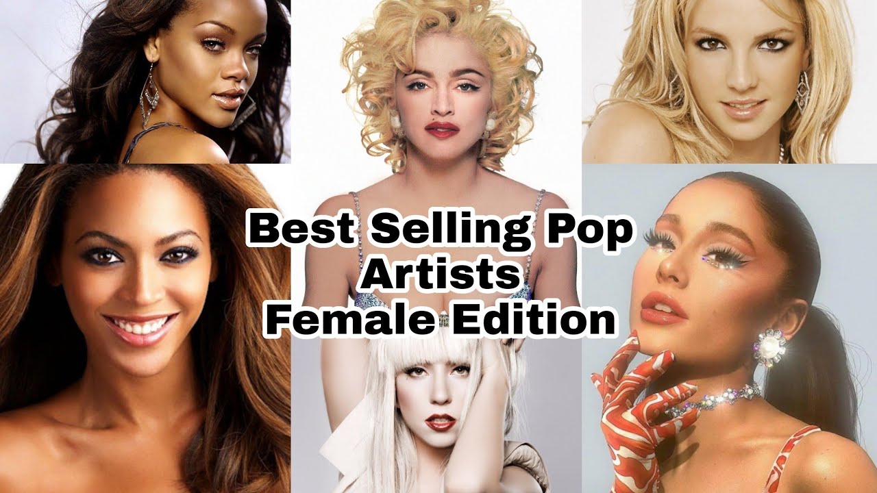 Top 15 Best Selling Female Pop Artists Of All Time #madonna #rihanna #ladygaga #beyonce