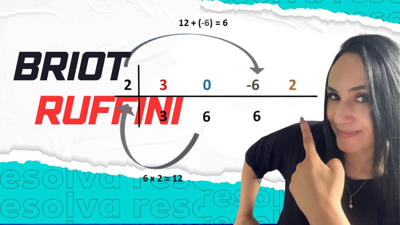 🔥DIVISÃO DE POLINÔMIOS USANDO BRIOT RUFFINI🔥#briotruffini #divisão #polinômios #matemática #aulas