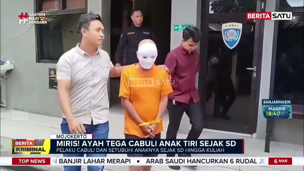 BEJAT! Ayah Tiri Tega Cabuli Anak Sejak Kelas 3 SD Hingga Kuliah #Beritasatu