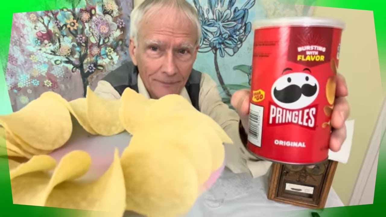 ASMR: Pringles Original Flavored Potato Crisps! no sugar