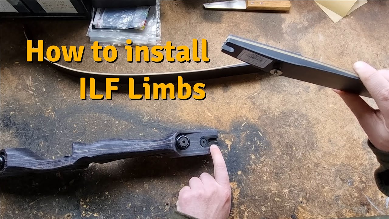 How to install ILF limbs on a bow