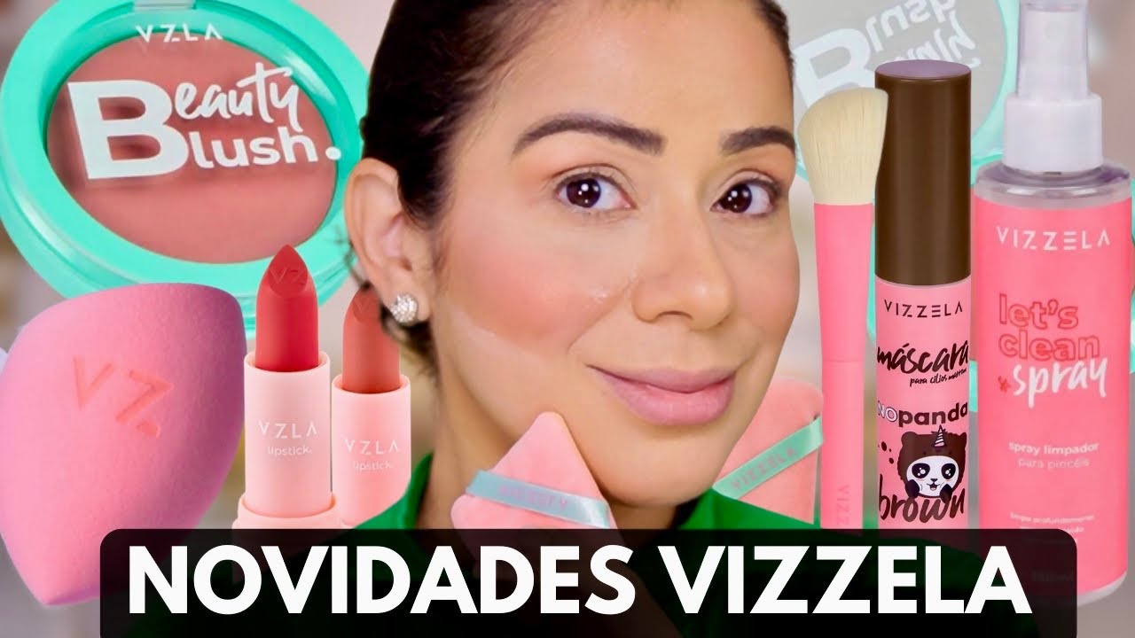 MAKE TESTANDO NOVIDADES VIZZELA | O QUE MAIS SURPREENDEU ?