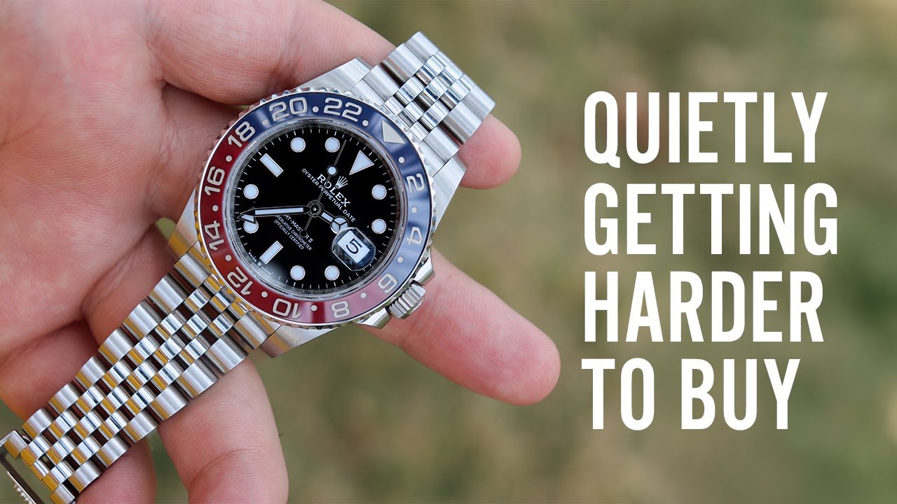 Rolex now allocating fewer Pepsi - GMT Master II Availability Ranked