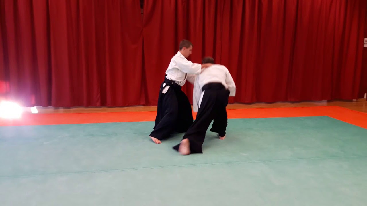 Tachi waza, Ushiro ryote dori, Irimi nage