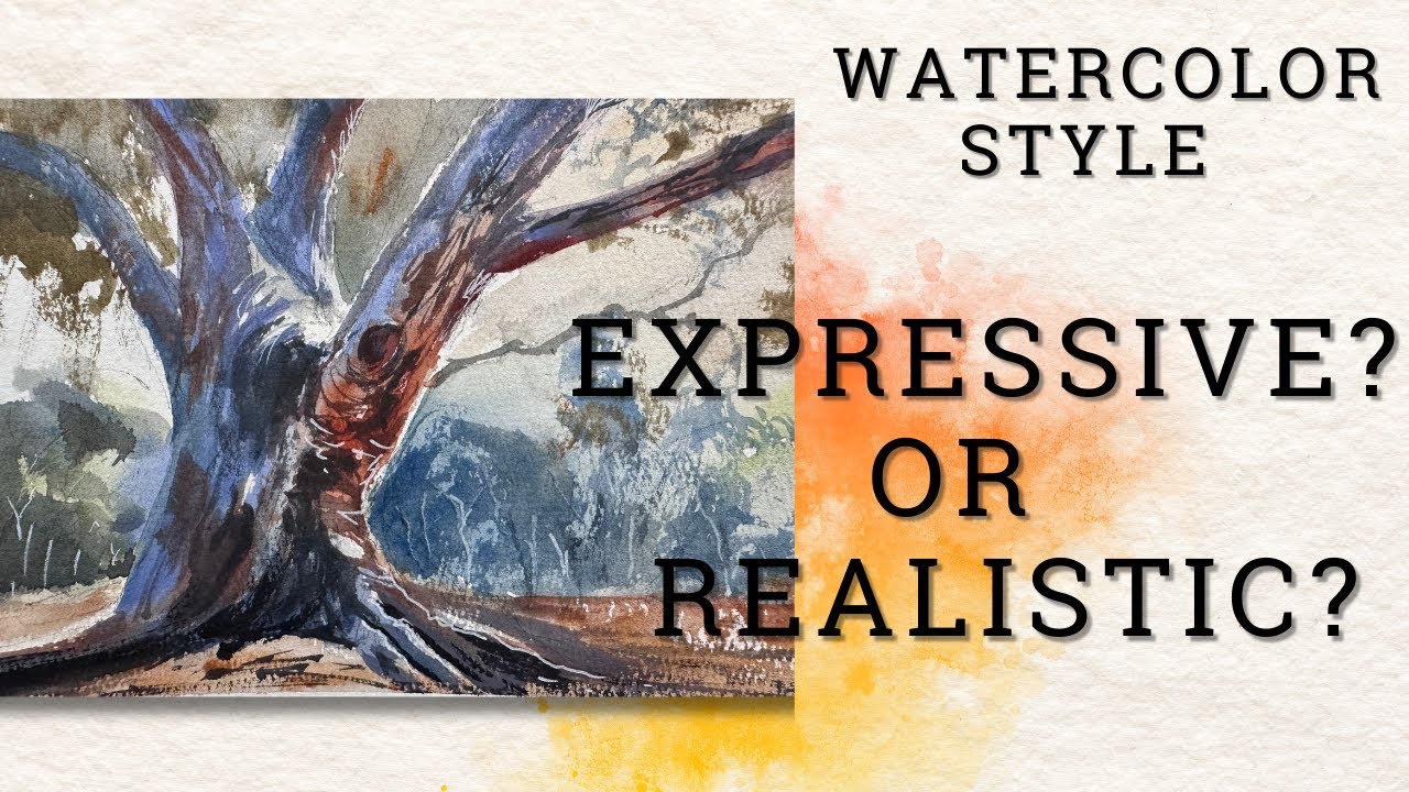 What Was My Secret To Paint The Realistic Tree?