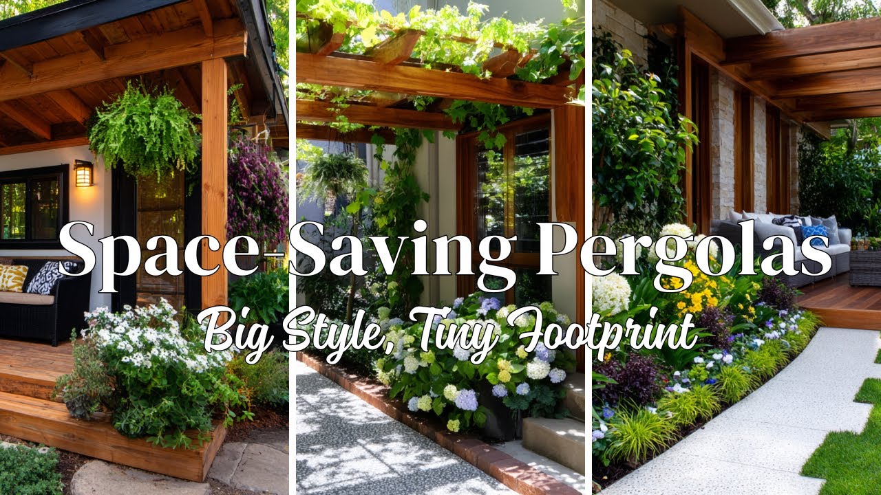 Amazing Backyard Pergola Ideas for Small Homes | Cozy & Stylish DIY Inspirations