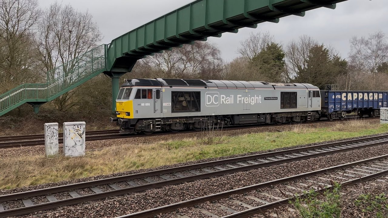DC Rail 60055 and more at North Stafford Junction 15/3/26