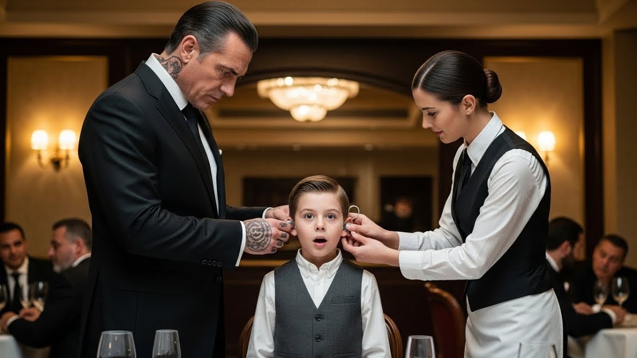 The Mafia Boss’s Son Was Born Deaf — Until the Waitress Pulled Out Something That Shocked Him