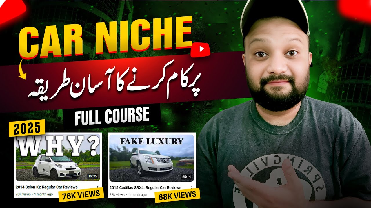 Master the Cars Reviews Niche | YouTube Automation Full Course (2025)