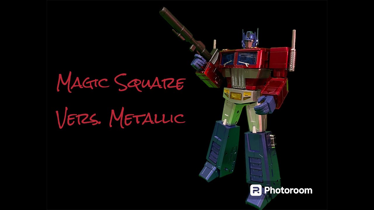 Magic Square MS-01X+ Light of Freedom Optimus Prime Metallic Version