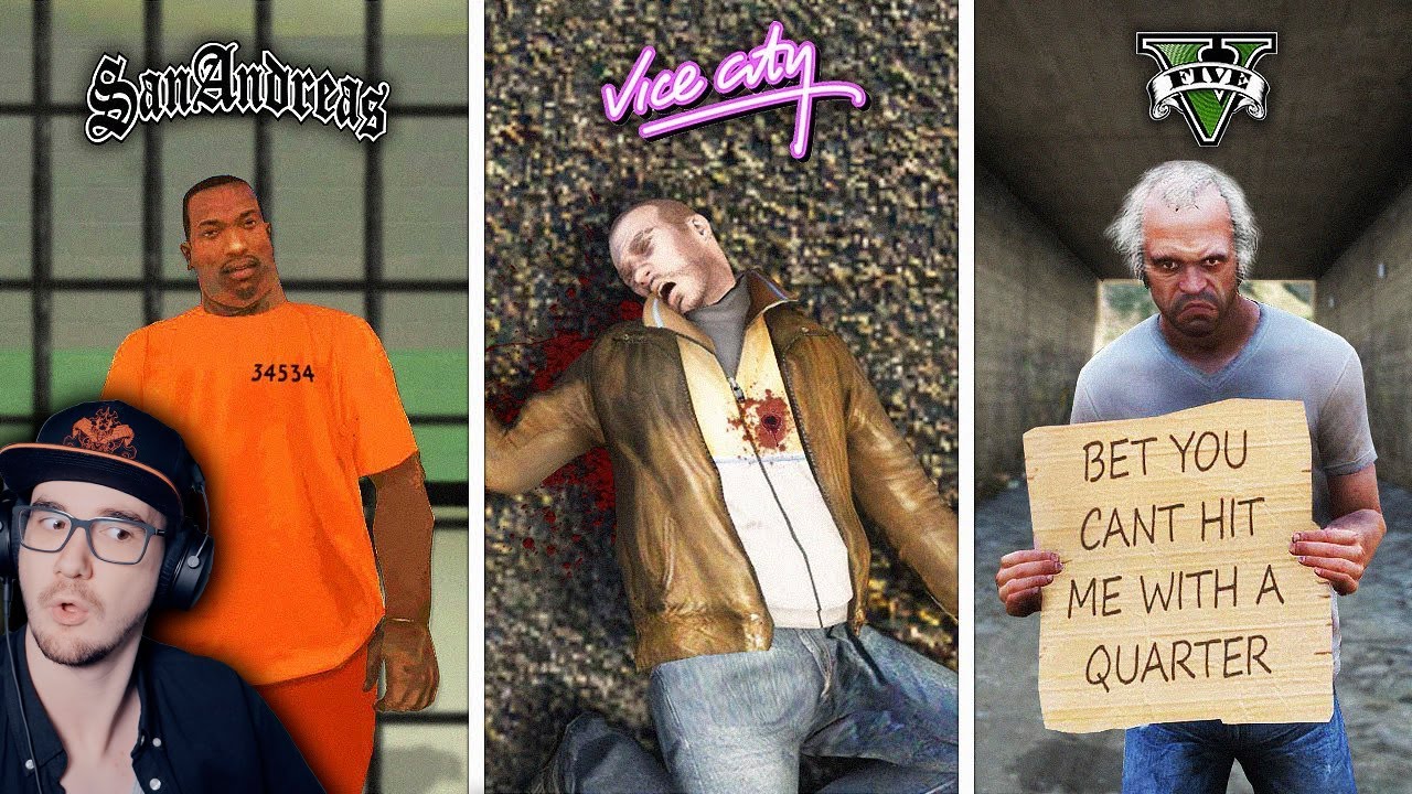 😱 Что Cтало с героями GTA после прохождения игры ? ► King DM ( Кинг ДМ ГТА ) | Реакция