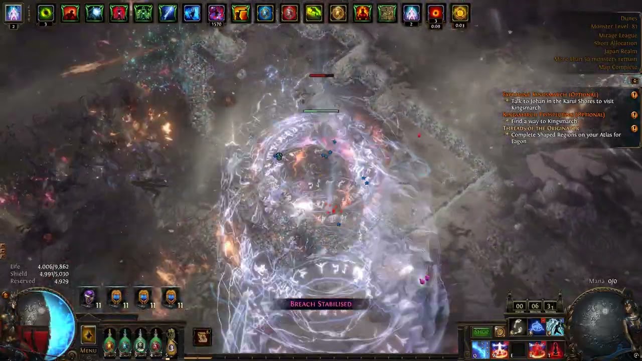 3.28 Shock Nova of Procession Dunes T16.5 Breach (60% Deli)