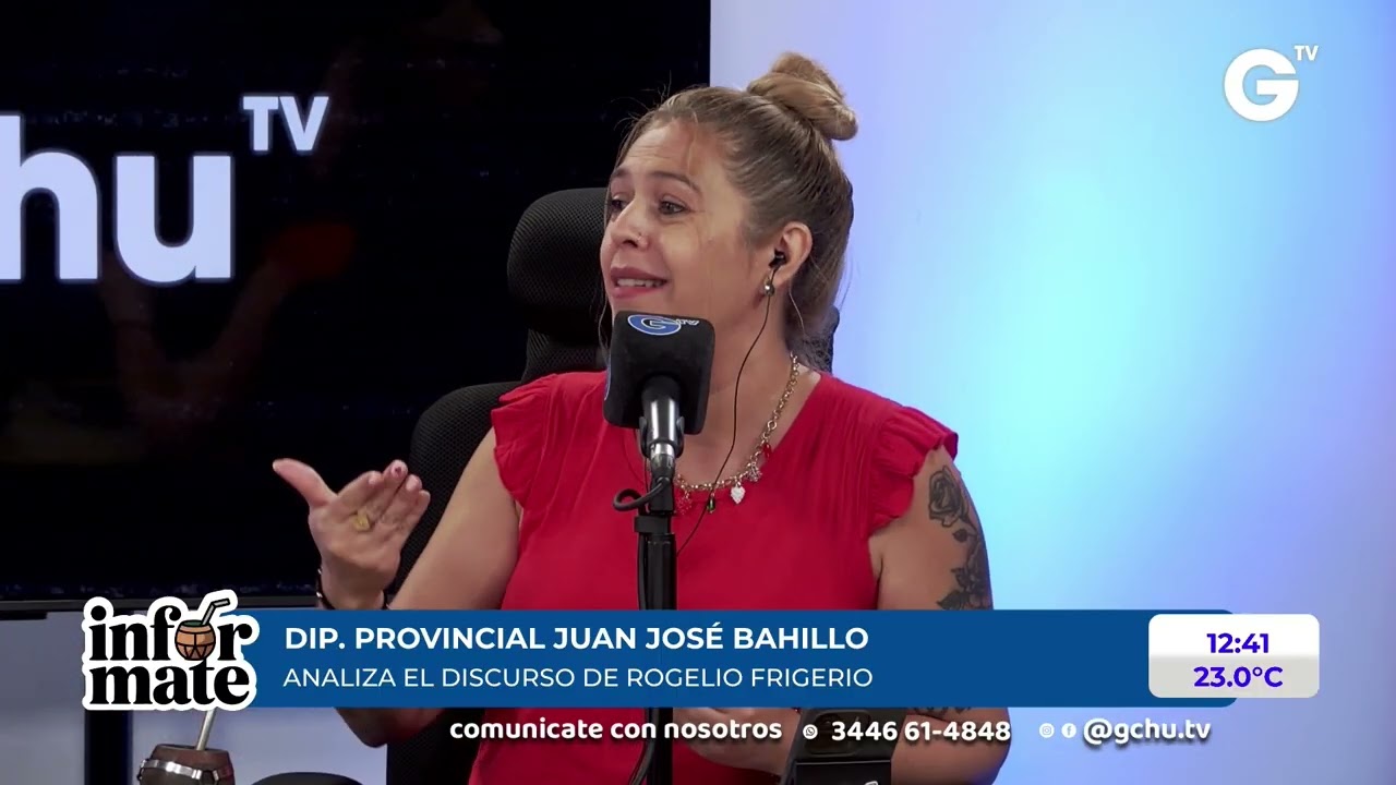 19/02: EN ''INFORMATE'' JUAN JOSÉ BAHILLO. ANALIZA EL DISCURSO DE ROGELIO FRIGERIO.