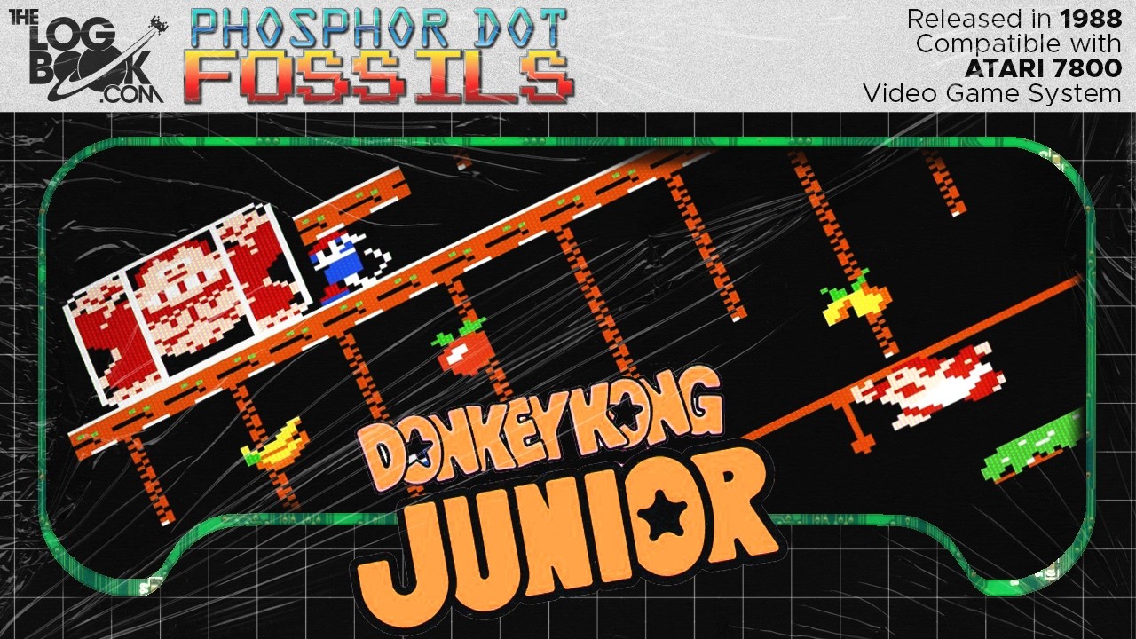 Phosphor Dot Fossils: Donkey Kong Junior (Atari 7800, 1988)