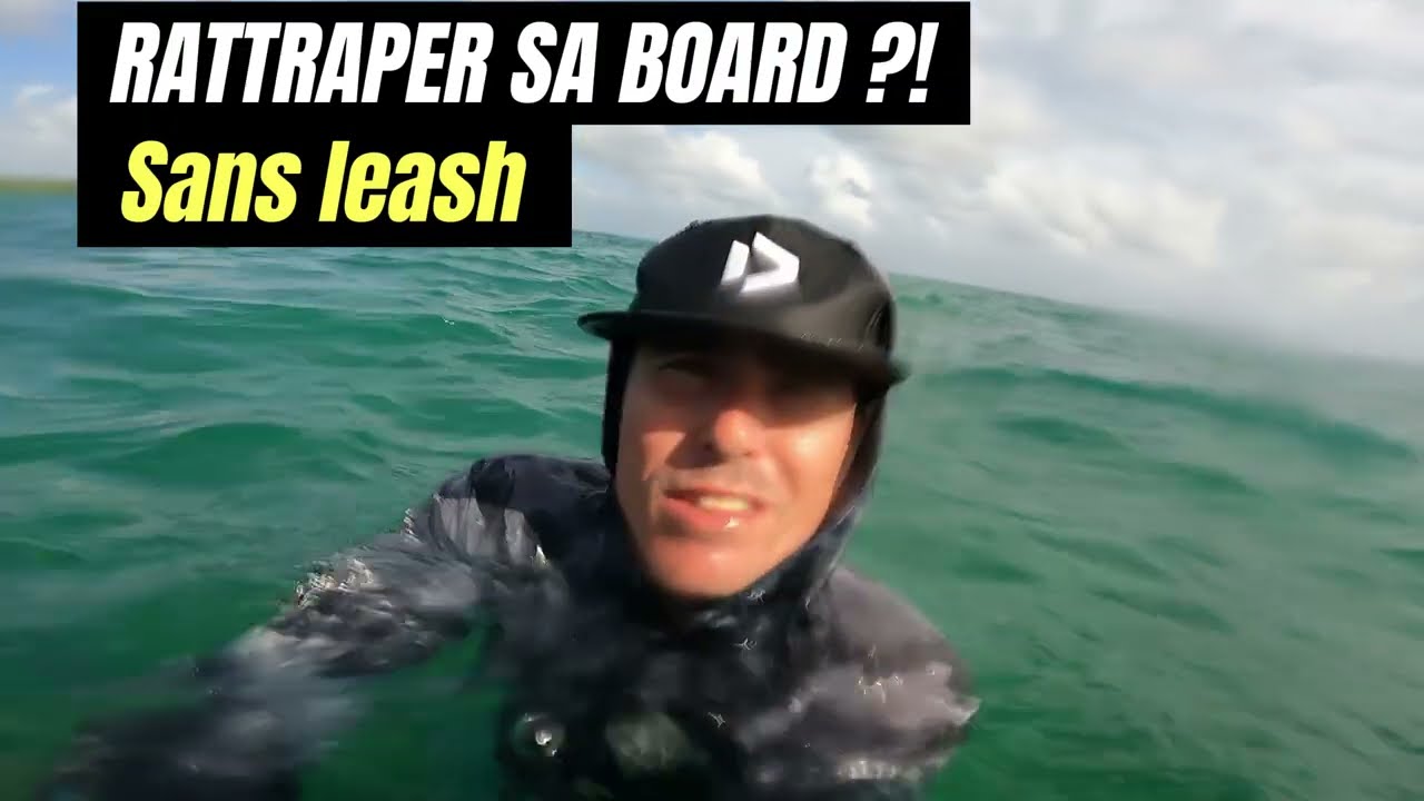 TUTO DE PROF - Comment récupérer sa board de wingfoil sans leash !?