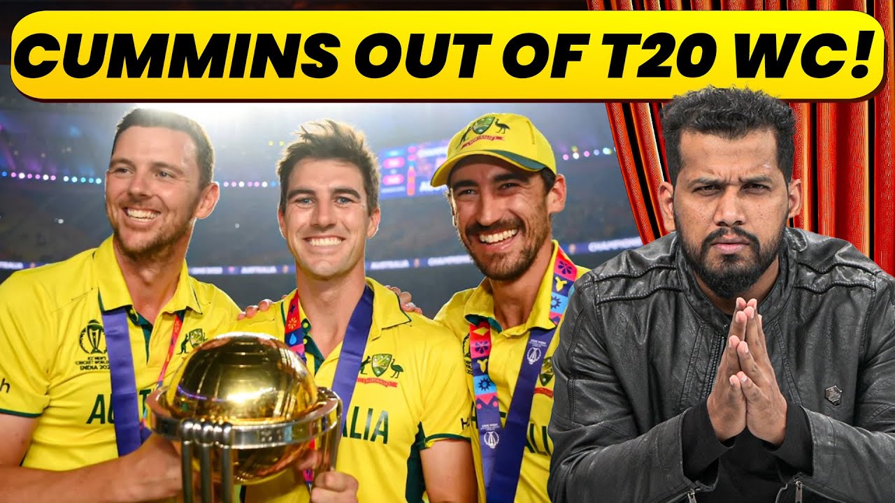 NO STARC, NO CUMMINS! HAZLEWOOD?, DOUBTS OVER T20 WORLD CUP PARTICIPATION, BIG BLOW TO AUSTRALIA