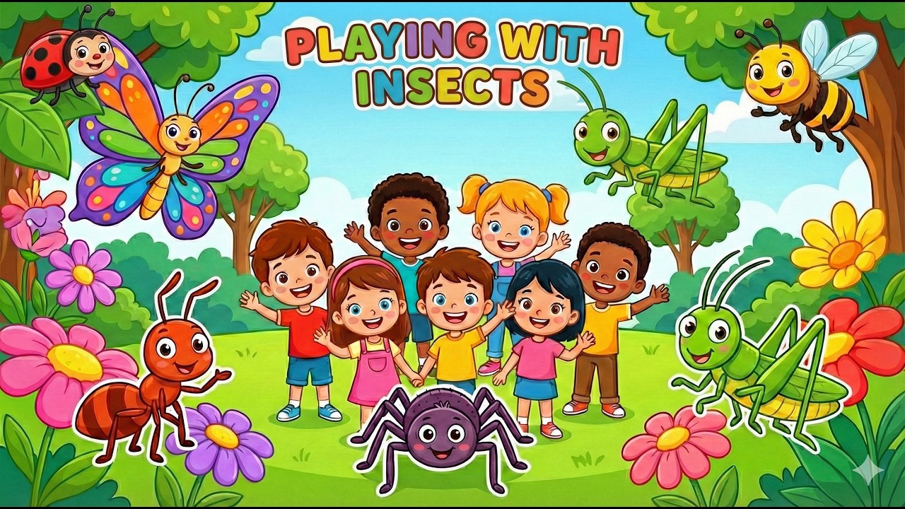 Playing with Insects 🐞🐝🐜
