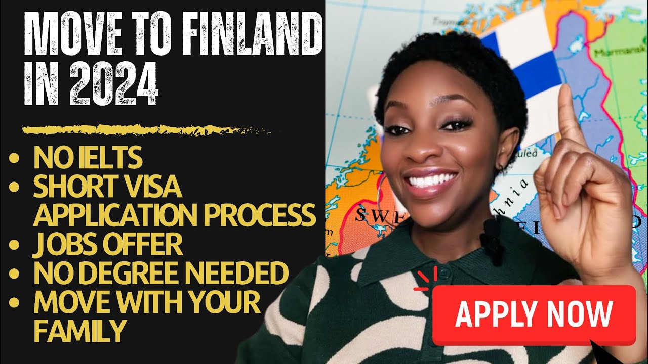 Relocate to finland in 2024| No IELTS, Quick Visa, Jobs offers, move with family