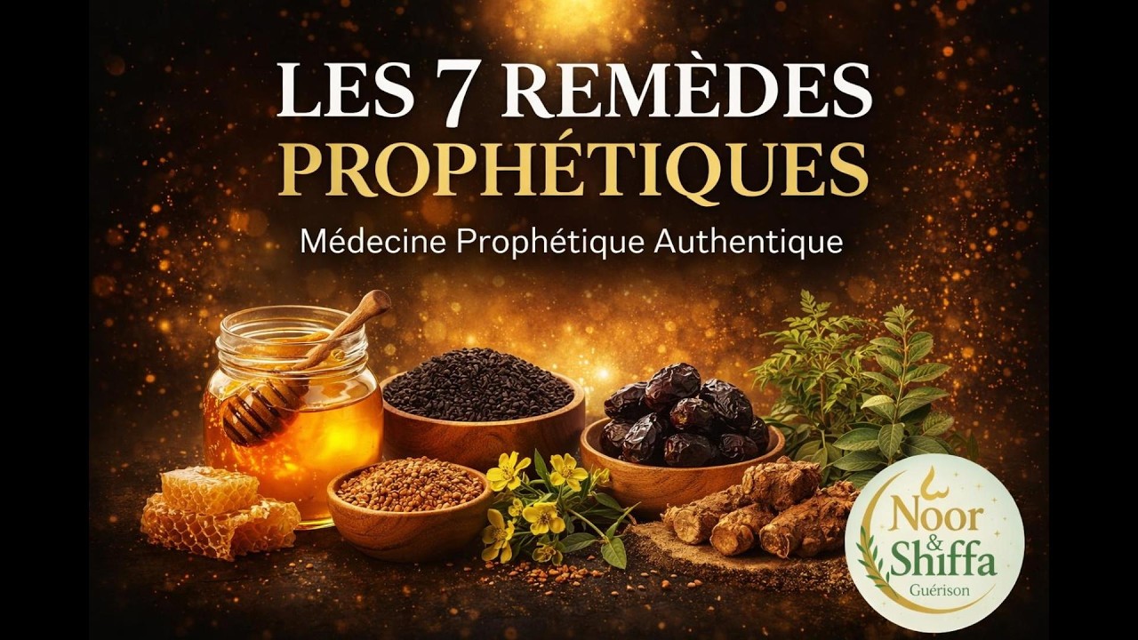 Les 7 remèdes prophétiques (on découvre)- Centre Noor wa Shiffa