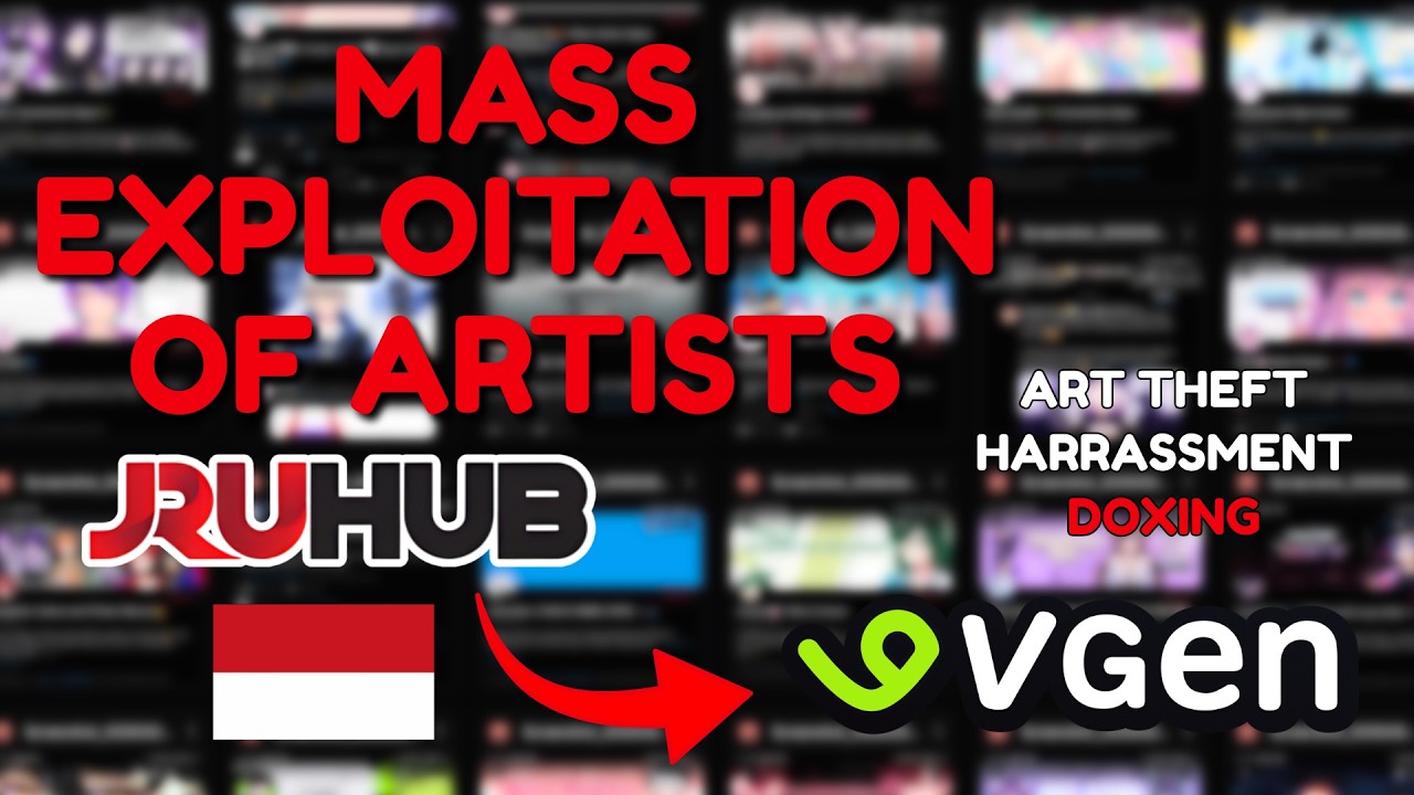 The LARGEST Artist Exploitation On VGen | JRUHUB Indo Broker Scam