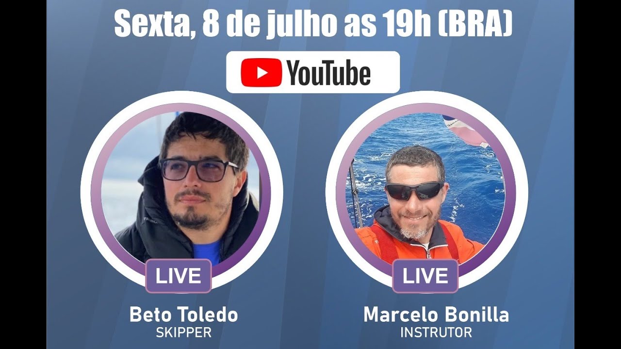LIVE ! Beto Toledo e Marcelo Bonilla - Vem aprender a velejar na Cro&aacute;cia!