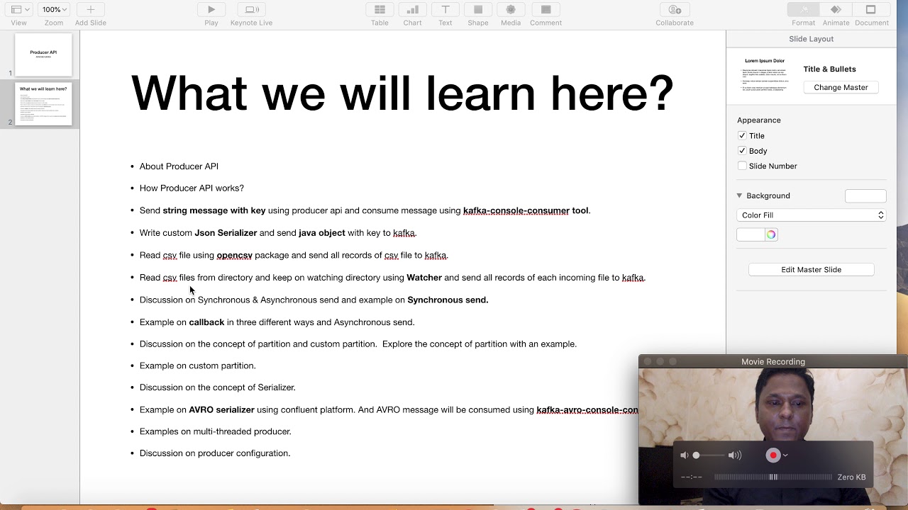 Learning Path of Producer API