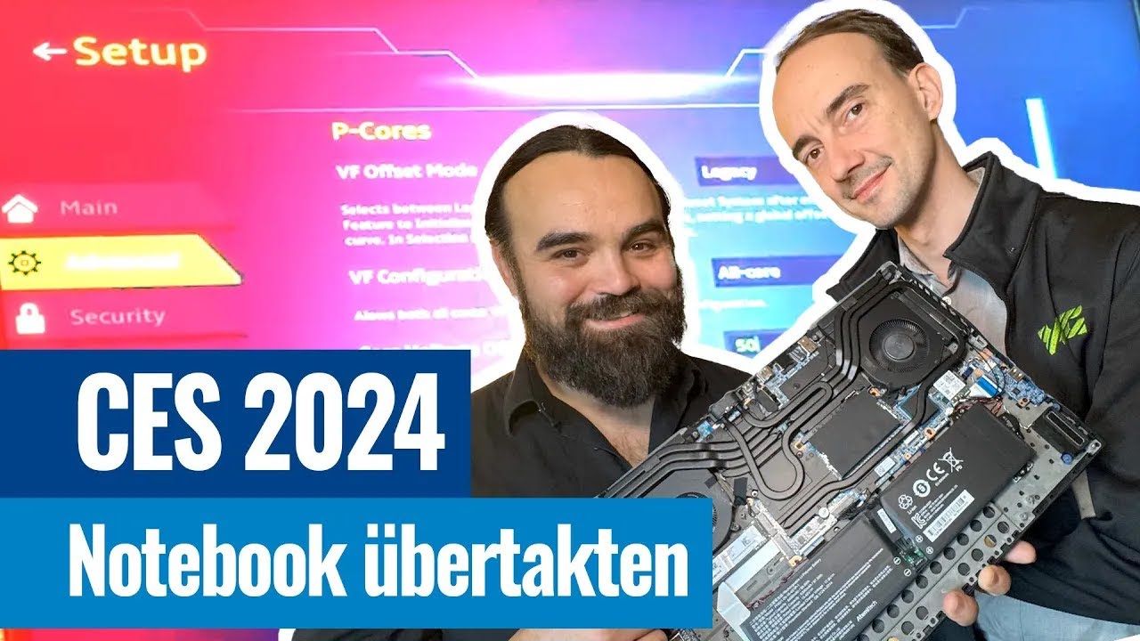 Notebook übertakten: Wie geht das? | XMG Neo 17 auf der CES 2024