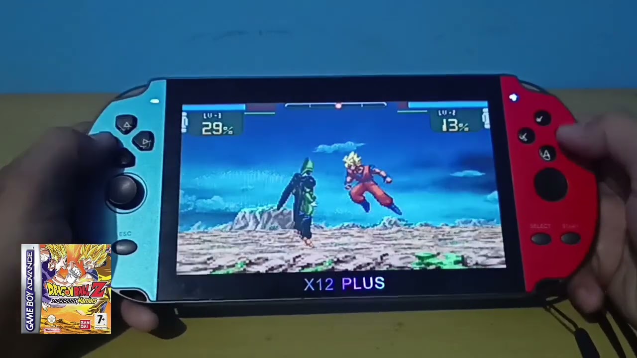 #99 Gameplay Dragonball Z Supersonic Warriors GBA Game On X12 Plus Consol
