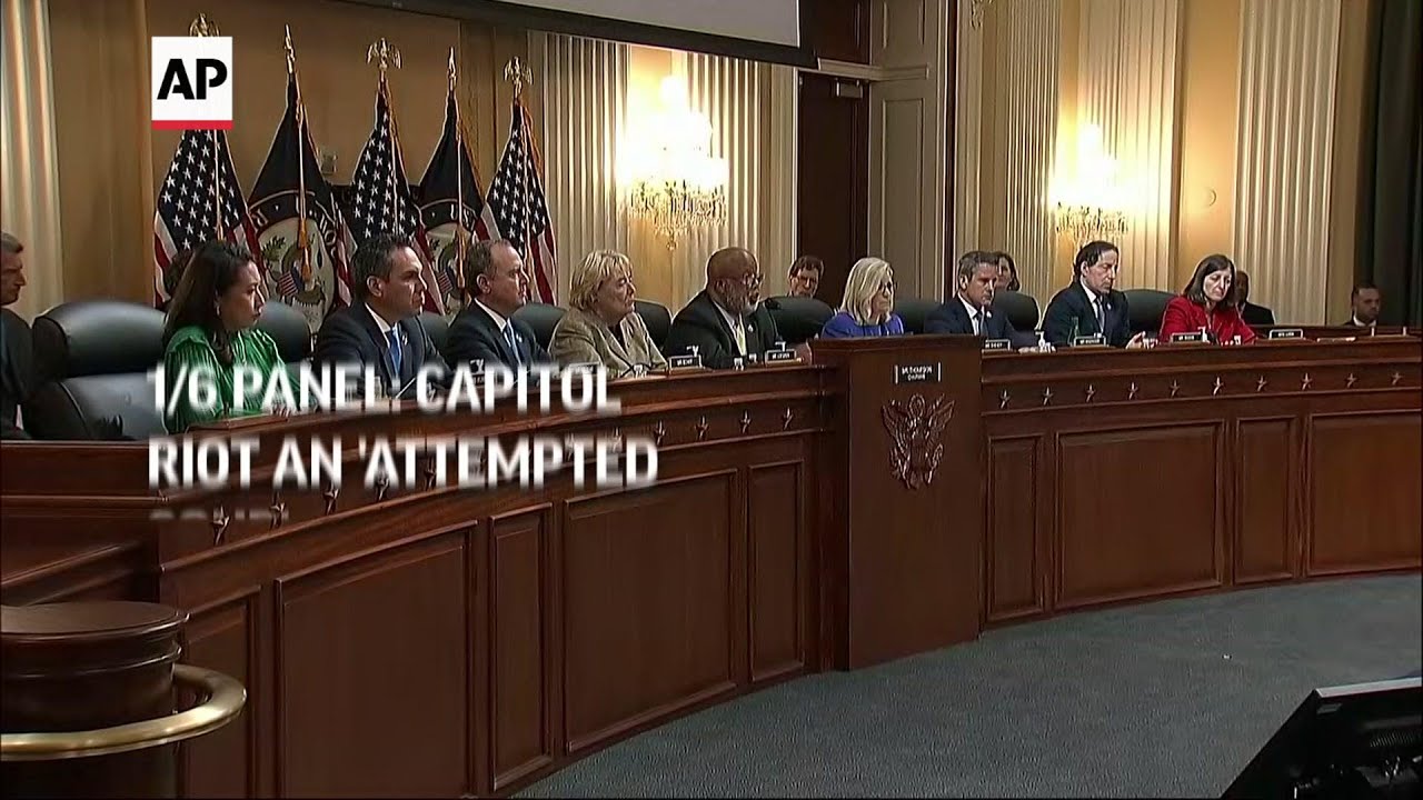 1/6 panel: Capitol riot an 'attempted coup'